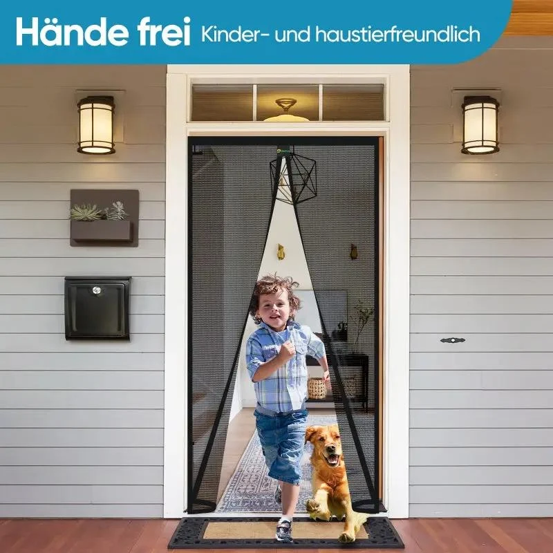 Sekey Kratzfest Magnet Fliegengitter, Breite nach Belieben zuschneidbar