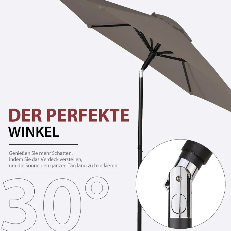Sekey 180 x 130 cm Balkonschirm Rechteckig, Sonnenschutz UV50+