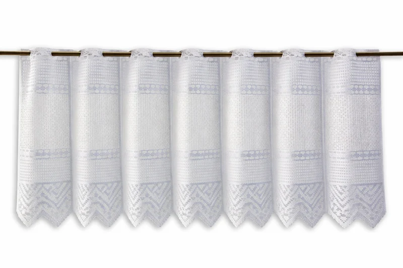 Scheibengardine Jacquard nach Maß
