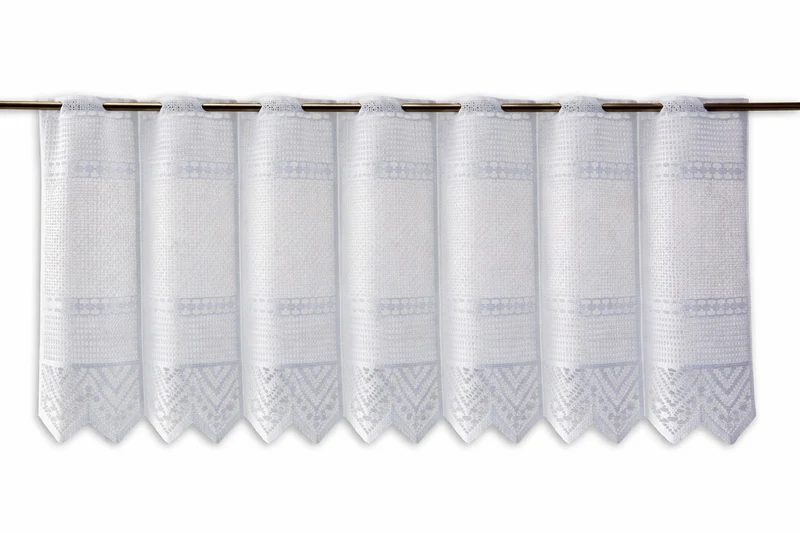Scheibengardine Jacquard nach Maß