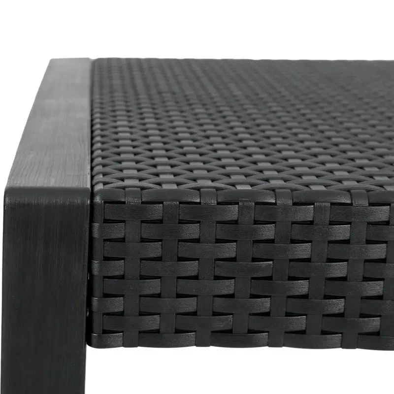 Sekey 4-teilig Gartenmöbel Set, Sofa, 2 Sessel und Gartentisch