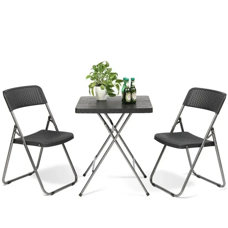 Sekey 3-teilig Balkonset, 2 Klappstuhl und Klapptisch, OF5
