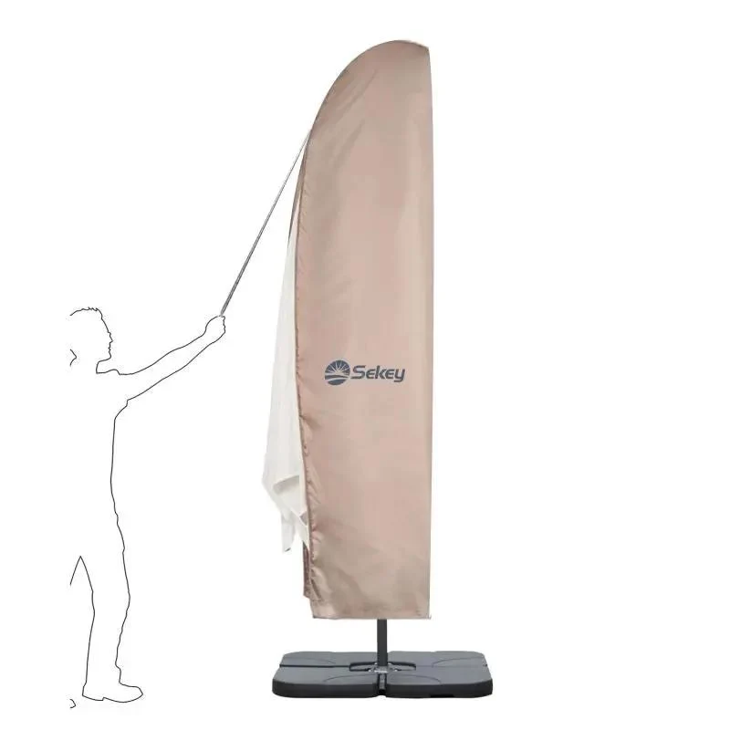 Sekey 280 x 30/81/46 cm Schutzhülle für 400 cm Ampelschirm, aus Polyester-Gewebe