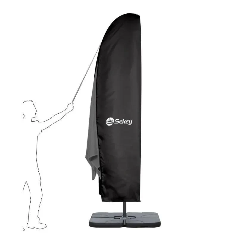 Sekey 280 x 30/81/46 cm Schutzhülle für 400 cm Ampelschirm, aus Polyester-Gewebe