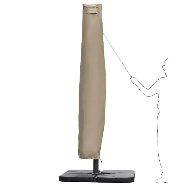 Sekey 260 x 40/70/50 cm Schutzhülle für 300 cm Ampelschirm, aus Oxford-Gewebe