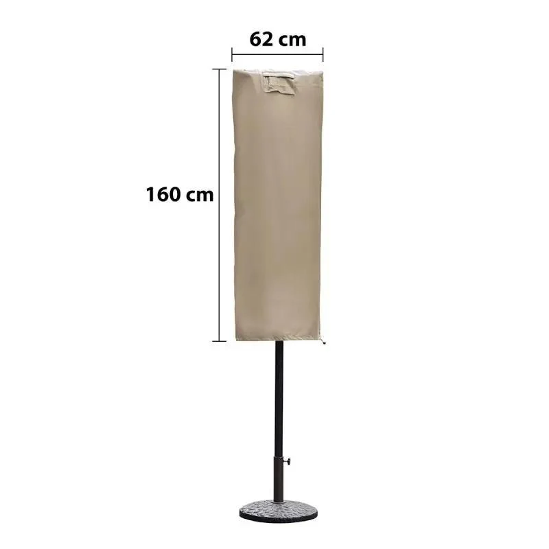 Sekey 160 x 62 cm Schutzhülle für Doppelsonnenschirm, aus Oxford-Gewebe