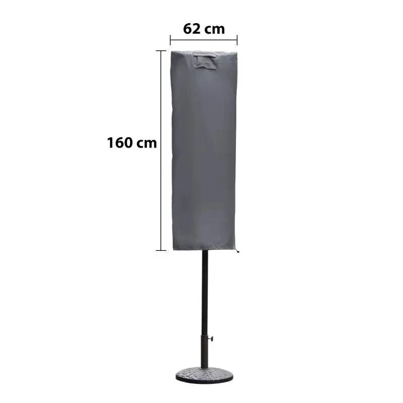Sekey 160 x 62 cm Schutzhülle für Doppelsonnenschirm, aus Oxford-Gewebe