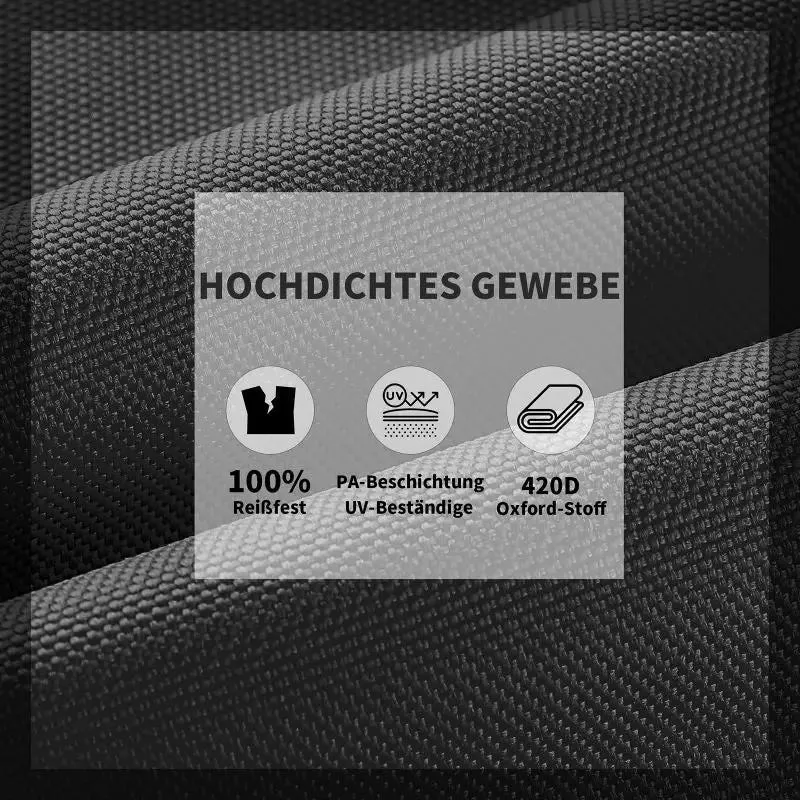 Sekey Poolabdeckung aus 420D Oxford, Schwarz