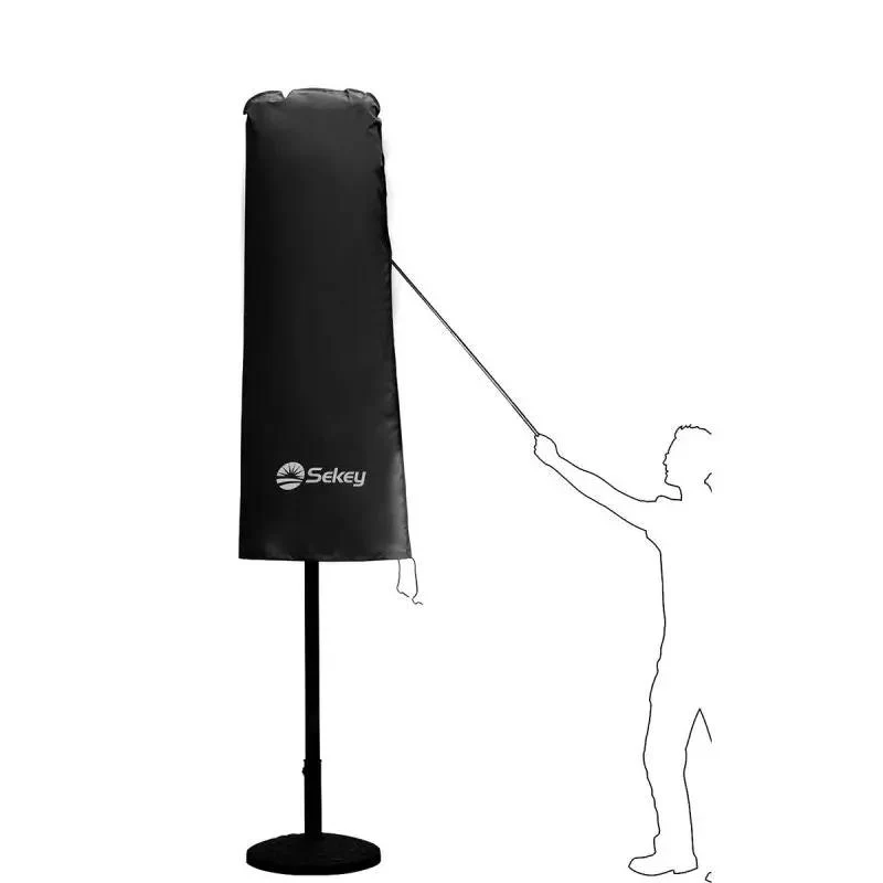 Sekey 160 x 50/62 cm Schutzhülle für Doppelsonnenschirm, aus Polyester-Gewebe