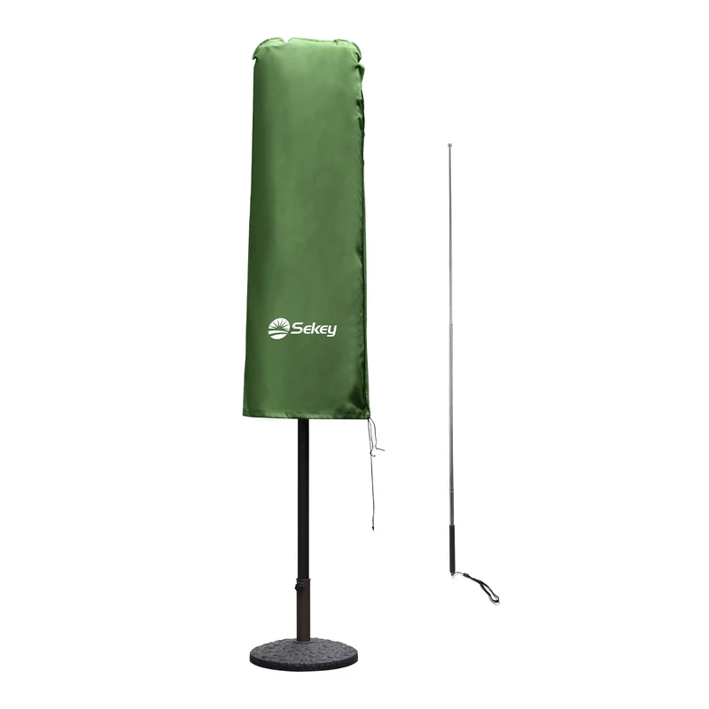 Sekey 160 x 50/62 cm Schutzhülle für Doppelsonnenschirm, aus Polyester-Gewebe