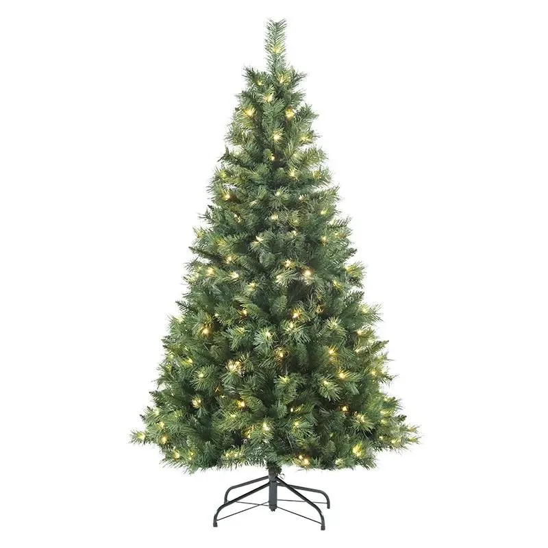 Salcar 120/150/180/210/240cm Künstlicher Weihnachtsbaum mit LED, mit 226/382/580/868/1168 Spitzen und 250/380/450 LEDs