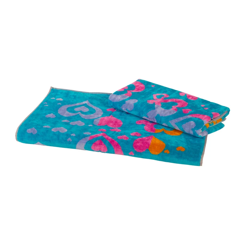 Telo Bagno turqueta Moderno in Cotone 450 gr/mq