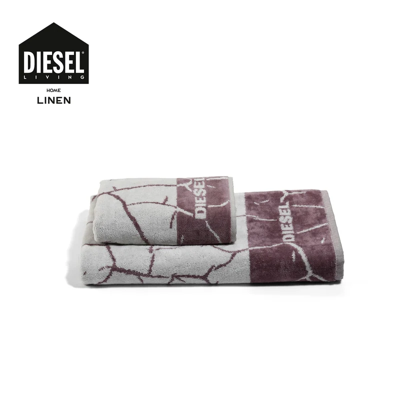 Asciugamano con Ospite crackle diesel Moderno in Cotone