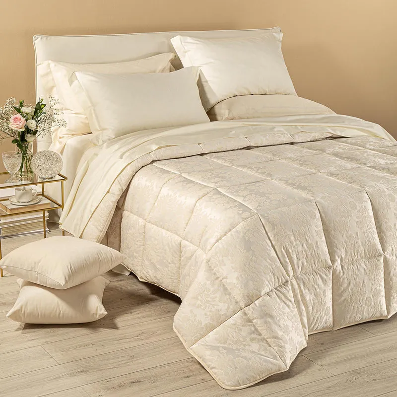 Trapunta belfiore Barocco in Raso Jacquard 300 gr/mq