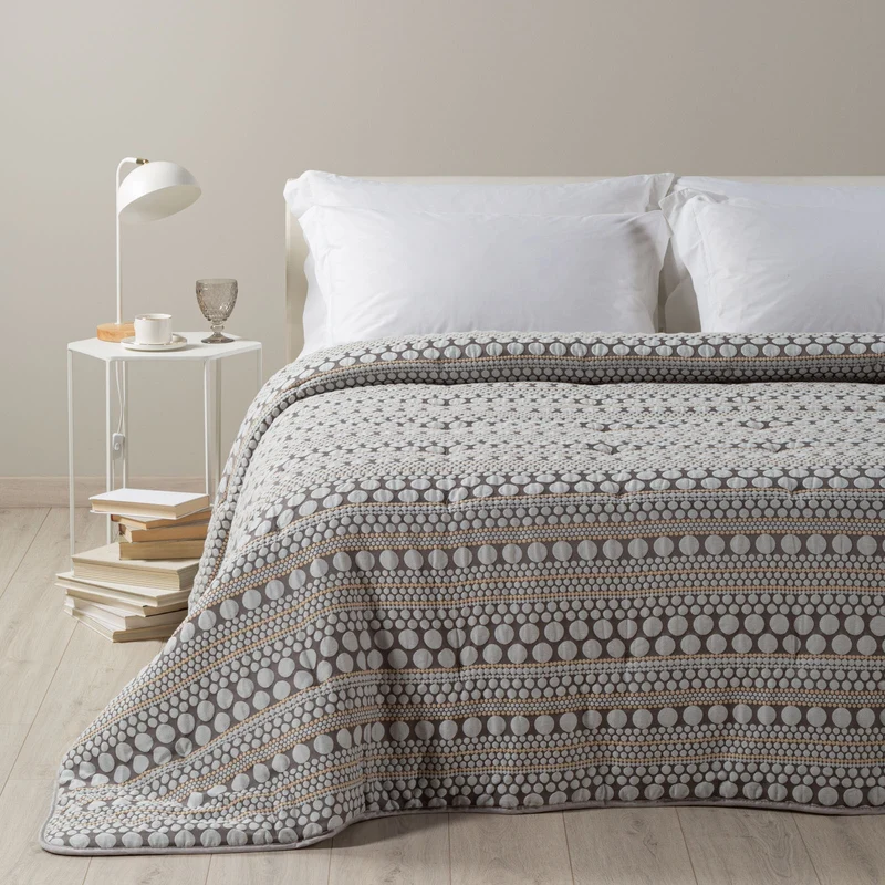 Trapunta Leggerissima perry in Raso Jacquard 200 gr/mq