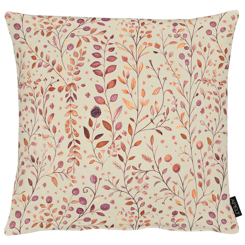 APELT 7400 Kissen Blättermotiv all-over