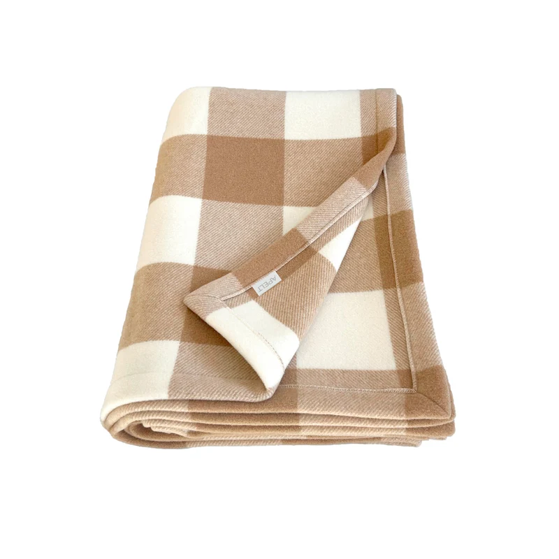 APELT ALPINE Plaid aus weichstem Material - italienische Wolle