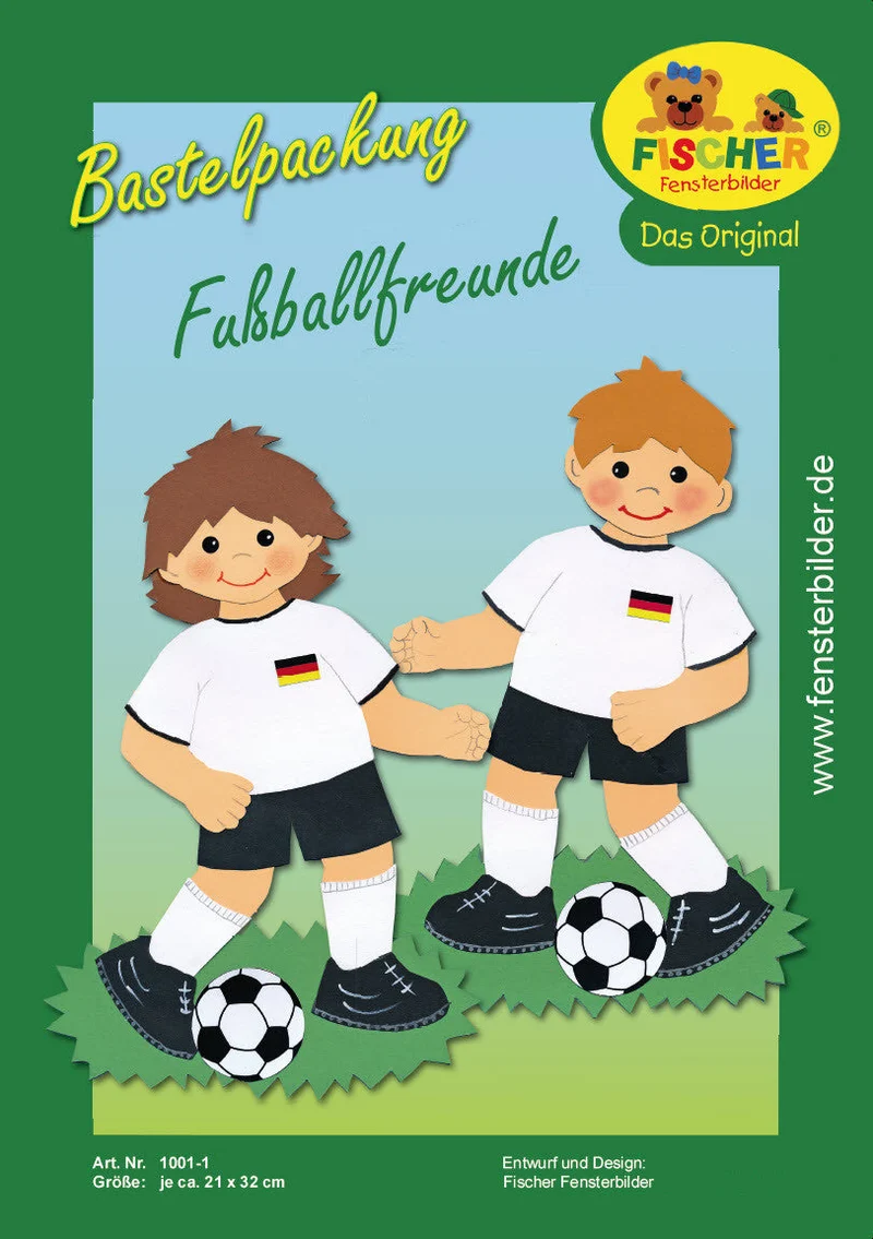 Fischer Fensterbilder Fußballfreunde
