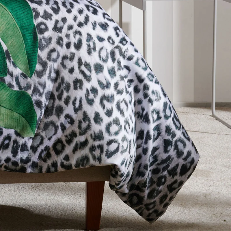 APELT Jungle Bettwäsche Baumwoll-Satin Dschungel und Tiere