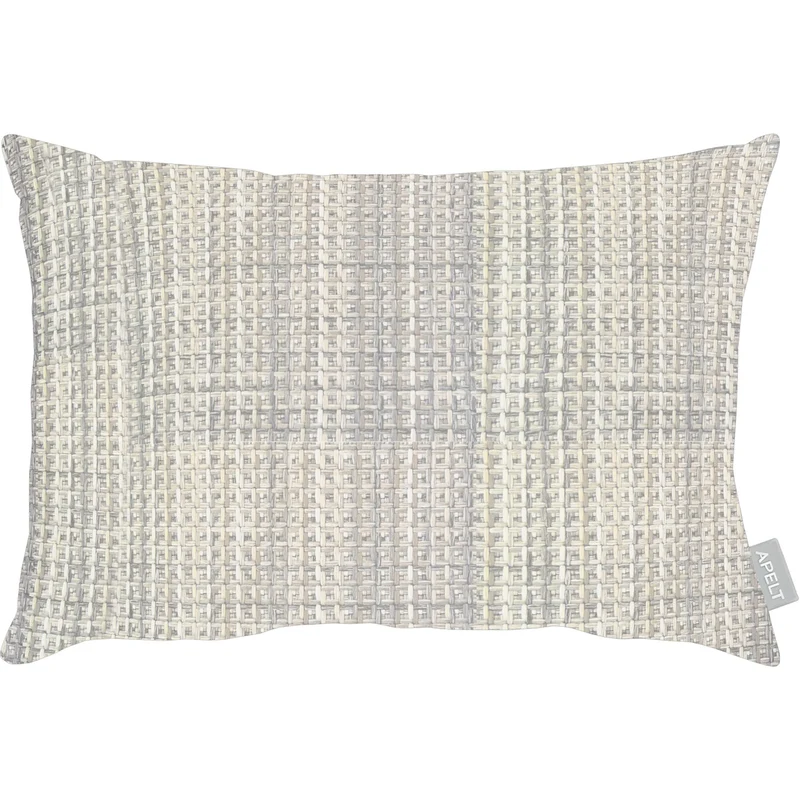 APELT Cona Kissen Jacquardstoff in Karo-Optik