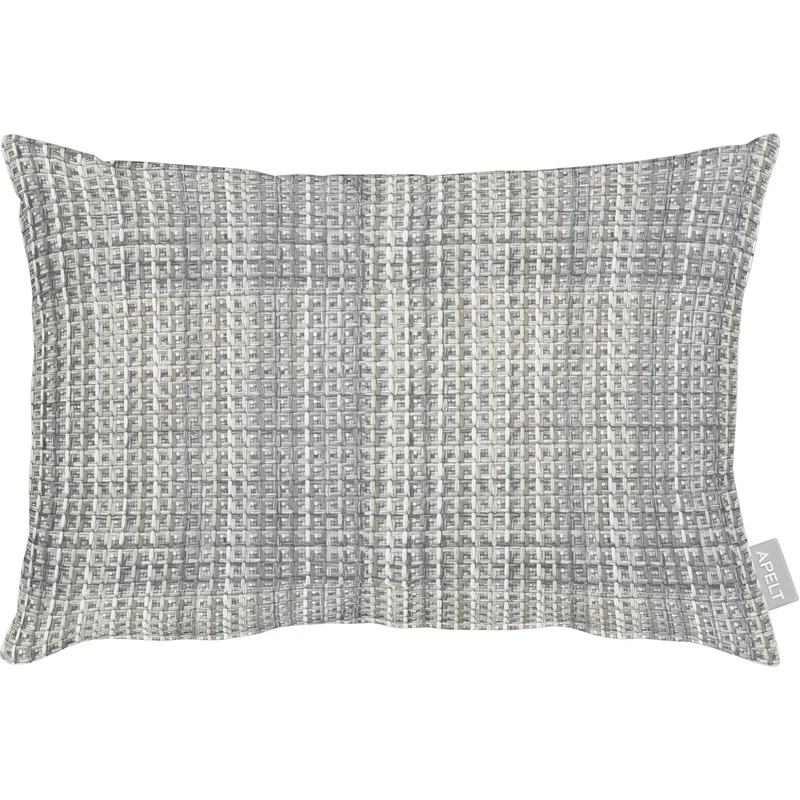 APELT Cona Kissen Jacquardstoff in Karo-Optik