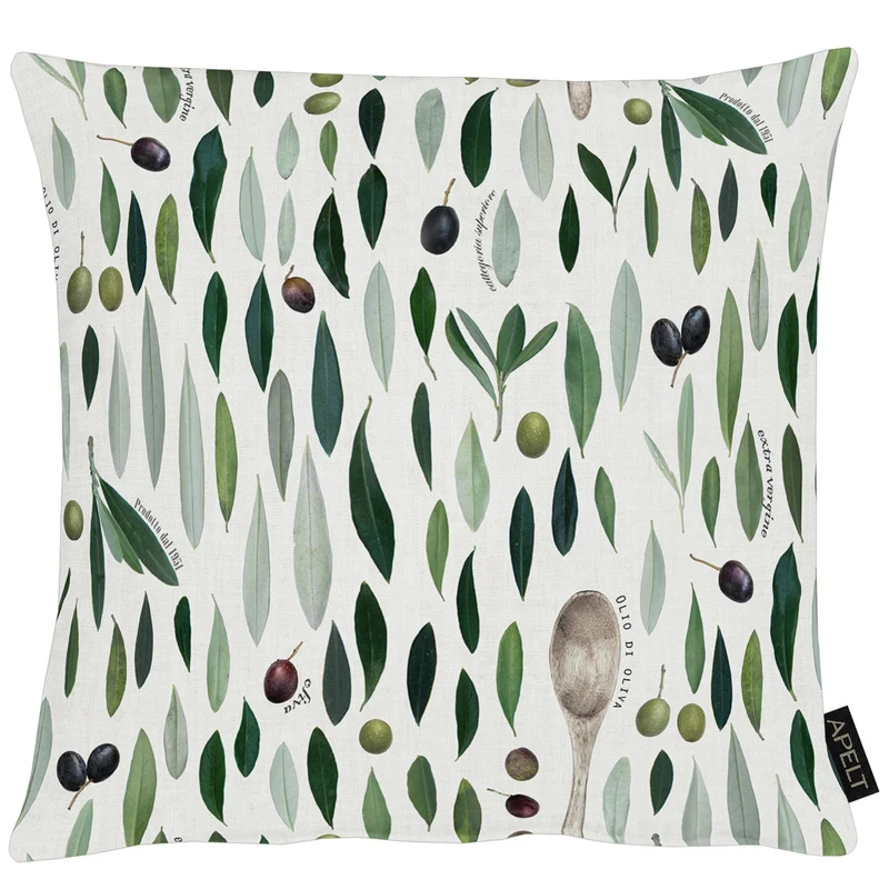 APELT 7007 Kissen Olivendesign all-over
