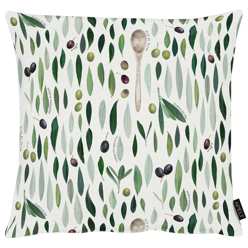 APELT 7007 Kissen Olivendesign all-over