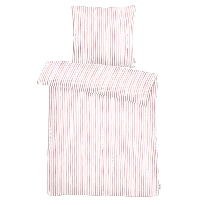 APELT Sky Bettwäsche Baumwoll-Satin Streifen