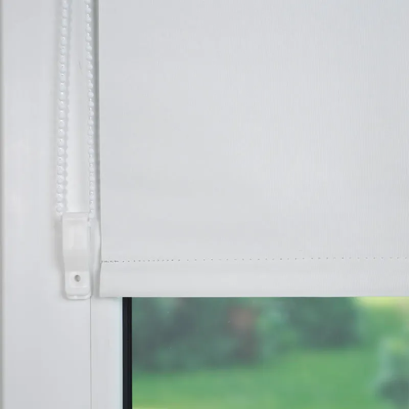 ourdeco® Klemmfix-Rollo | verdunkelnd | Thermo-Beschichtung | ohne Bohren | verschiedene Farben und Größen