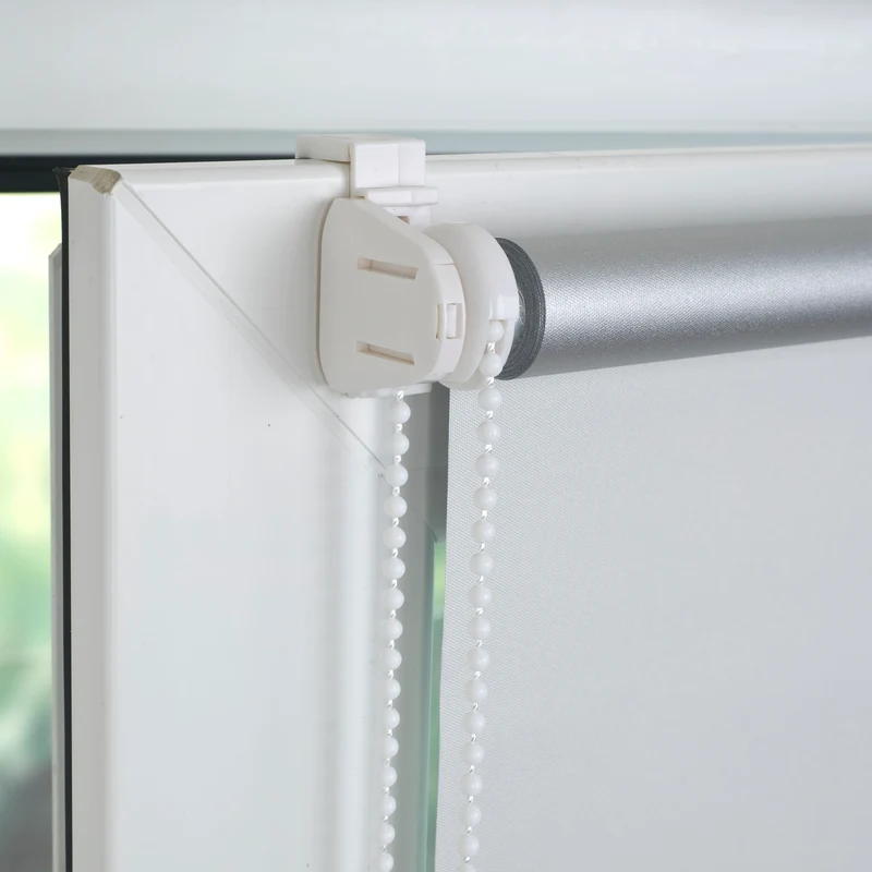ourdeco® Klemmfix-Rollo | verdunkelnd | Thermo-Beschichtung | ohne Bohren | verschiedene Farben und Größen
