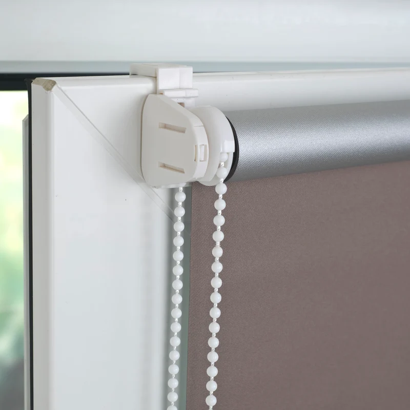 ourdeco® Klemmfix-Rollo | verdunkelnd | Thermo-Beschichtung | ohne Bohren | verschiedene Farben und Größen