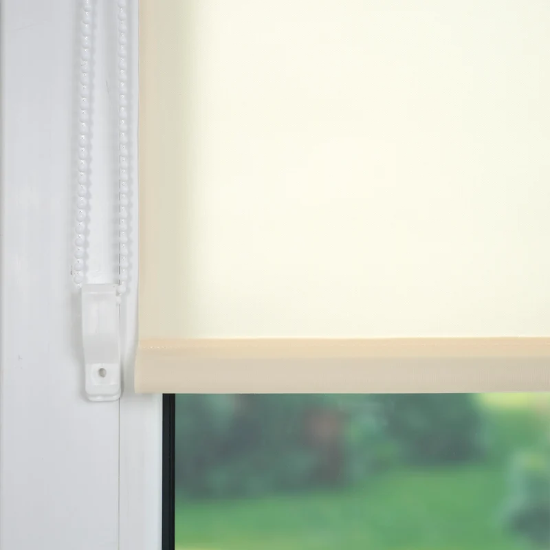 ourdeco® Klemmfix-Rollo | lichtdurchlässig | ohne Bohren | verschiedene Farben und Größen