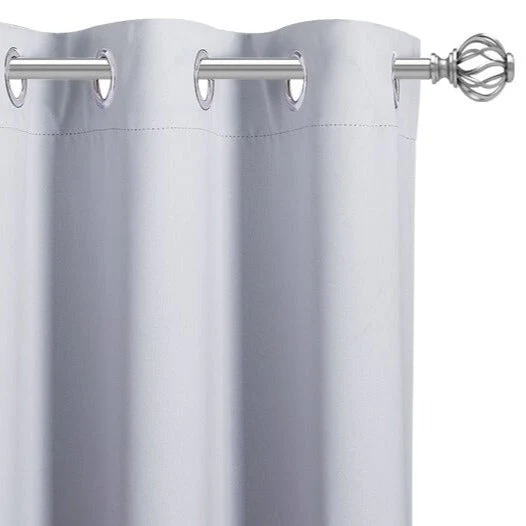 Grauer Outdoor Vorhang für Terrasse Balkon