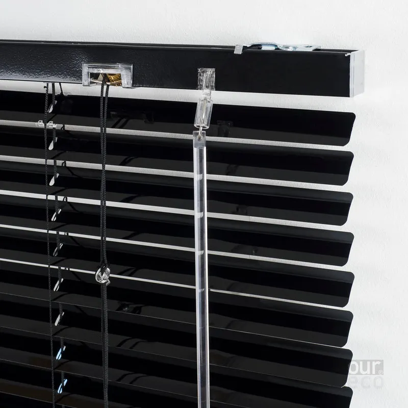 ourdeco® Aluminium-Jalousie, 160 cm Länge viele Farben und Breiten, Montage an Wand oder Decke