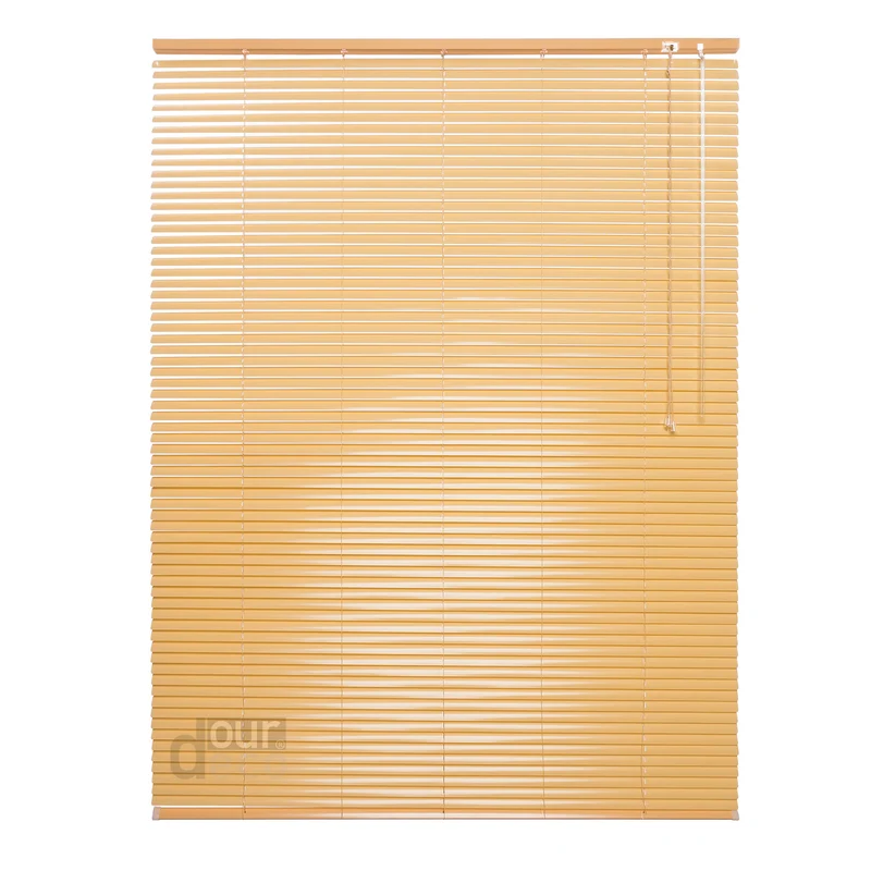 ourdeco® Aluminium-Jalousie, 130 cm Länge viele Farben und Breiten, Montage an Wand oder Decke