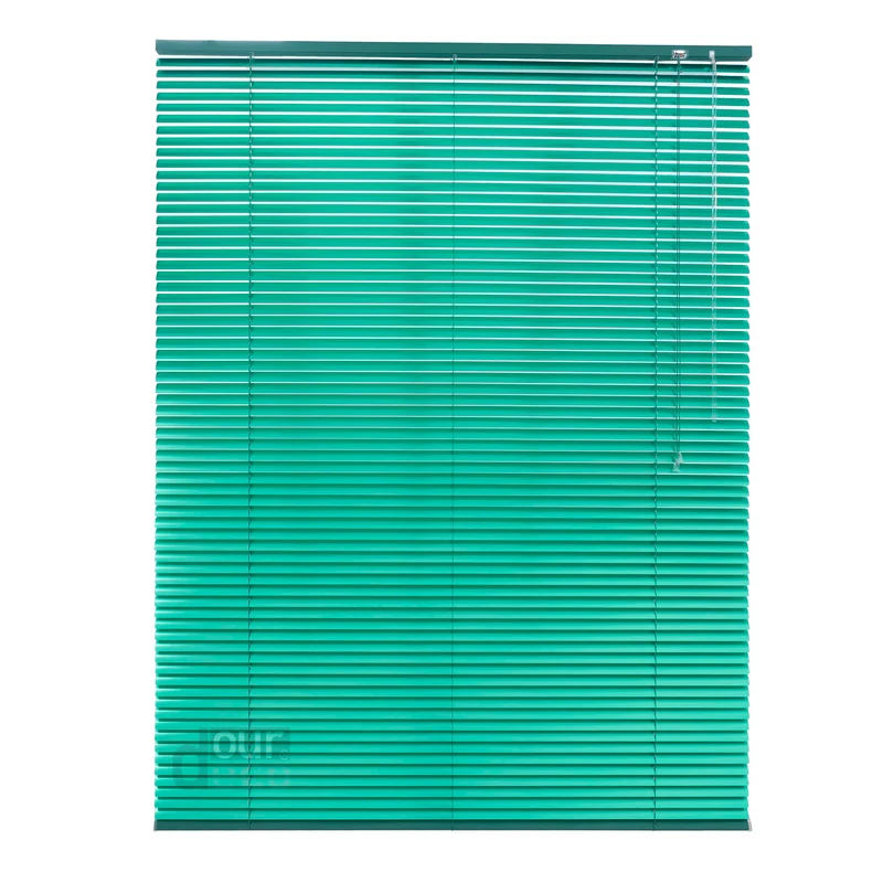 ourdeco® Aluminium-Jalousie, 130 cm Länge viele Farben und Breiten, Montage an Wand oder Decke
