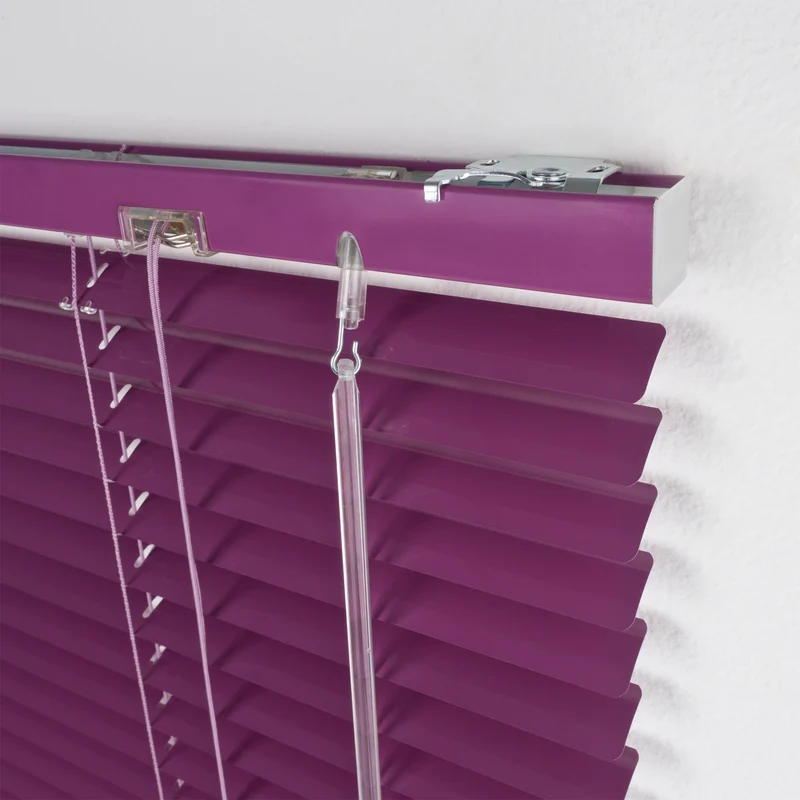 ourdeco® Aluminium-Jalousie, 160 cm Länge viele Farben und Breiten, Montage an Wand oder Decke