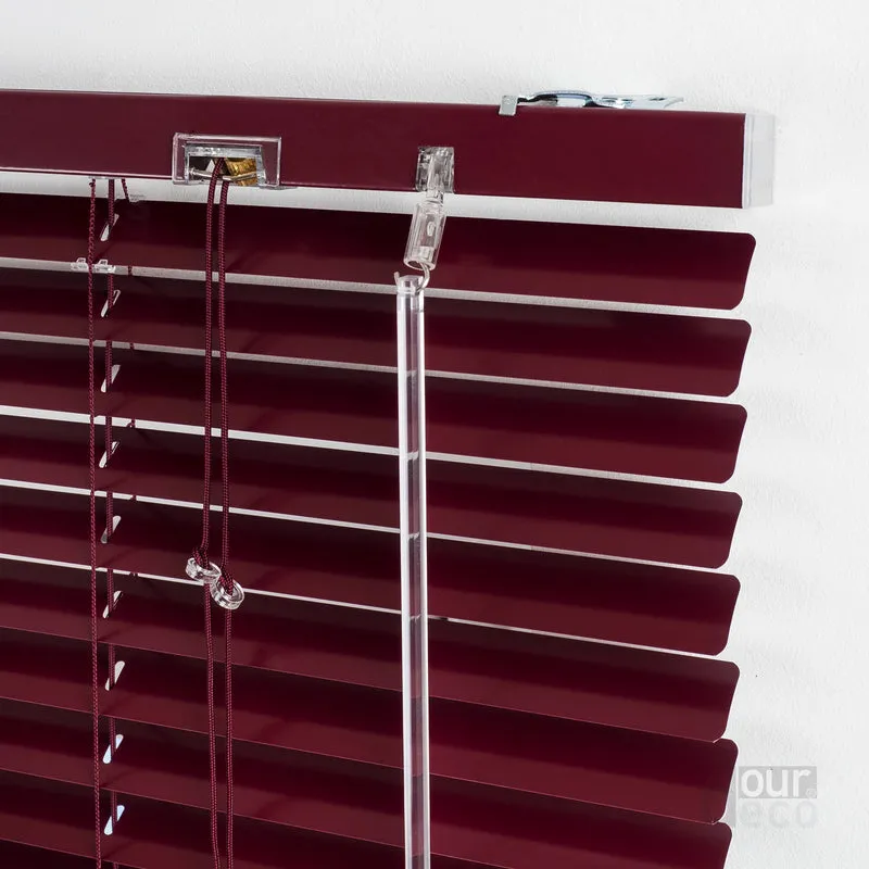 ourdeco® Aluminium-Jalousie, 160 cm Länge viele Farben und Breiten, Montage an Wand oder Decke