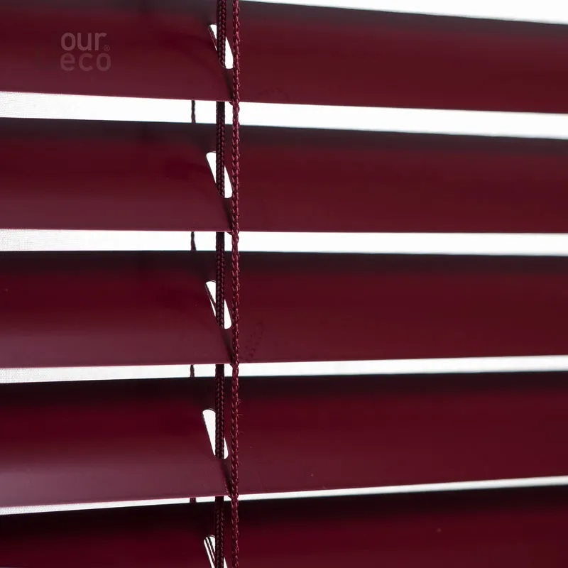 ourdeco® Aluminium-Jalousie, 160 cm Länge viele Farben und Breiten, Montage an Wand oder Decke