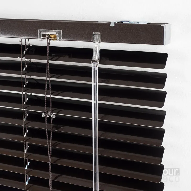 ourdeco® Aluminium-Jalousie, 160 cm Länge viele Farben und Breiten, Montage an Wand oder Decke