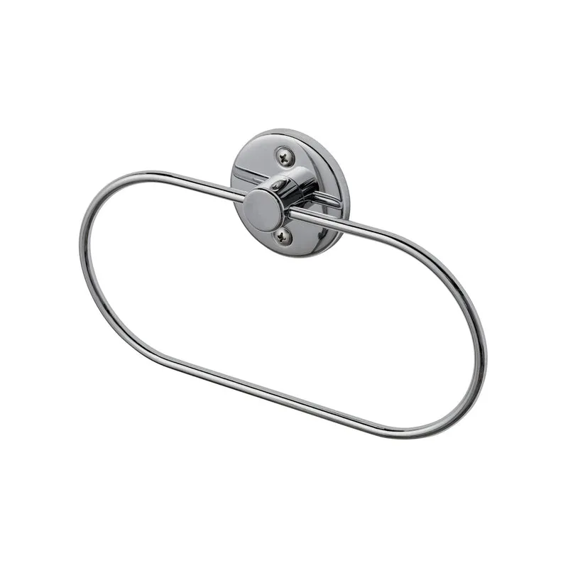Haceka - Handtuchring Standard aus Metall, verchromt glänzend