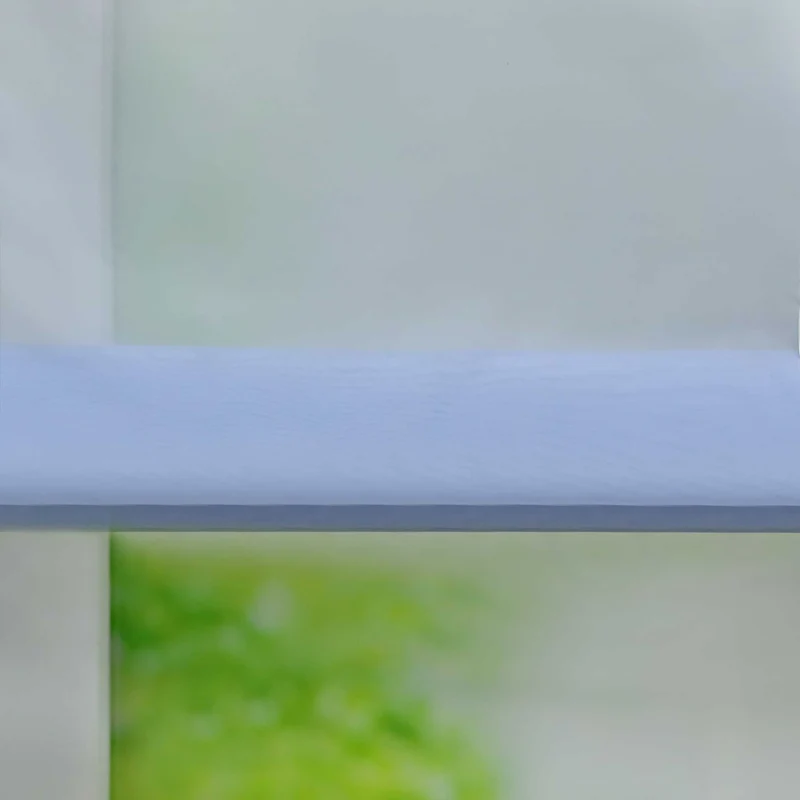 Rollo mit V-Haken Verlaufsfarbe Transparent Lichtfilterung Luftig 1 Stück