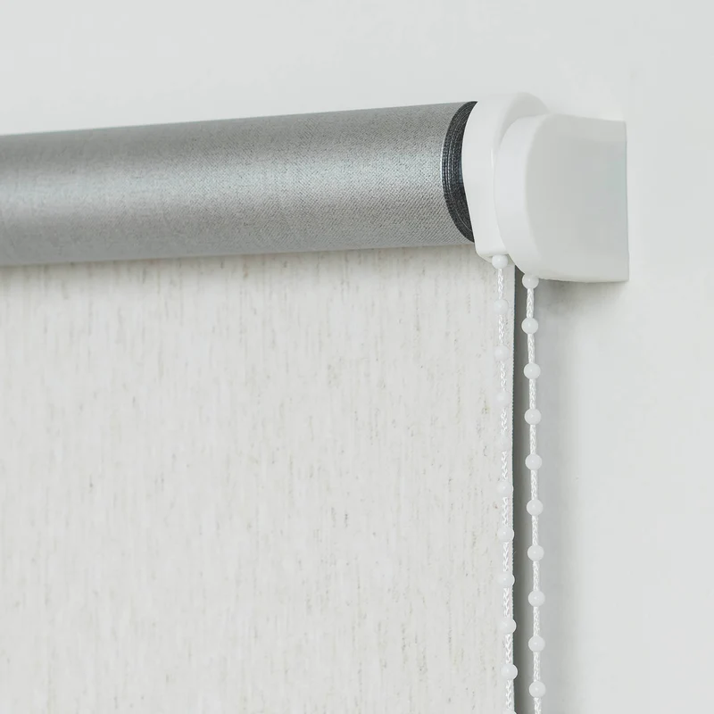 ourdeco® Seitenzugrollo | verdunkelnd | Thermo-Beschichtung | weiß, anthrazit, linen