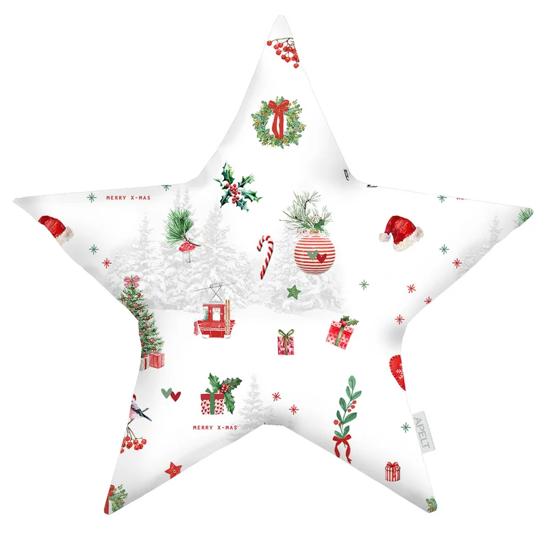APELT 3710 Sternkissen Weihnachtsmotiven