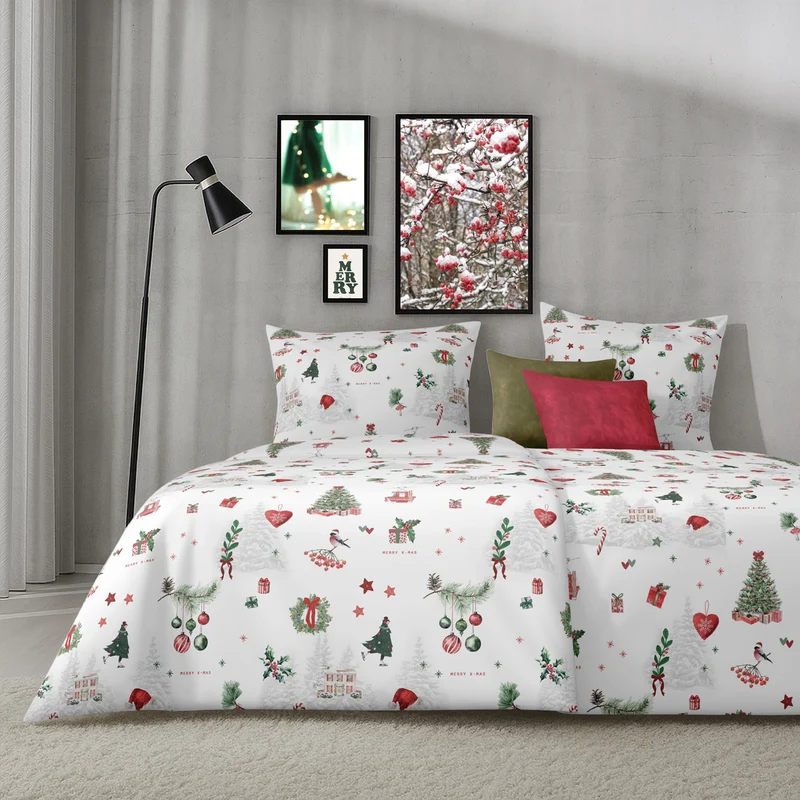 APELT Max Bettwäsche Flanell Weihnachts-und Wintermotive