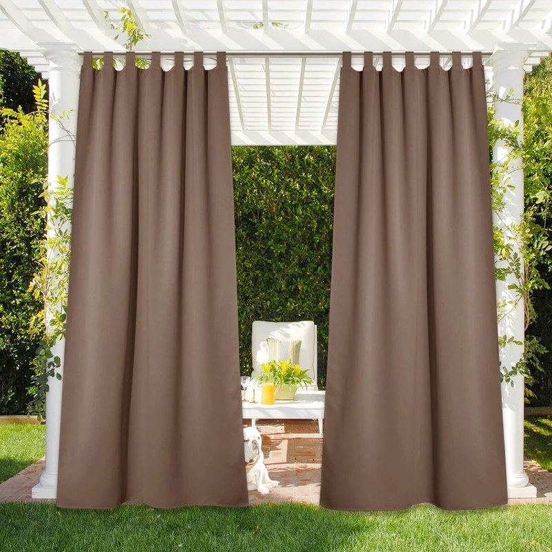 Outdoor Vorhang für Pergola mit Schlaufen
