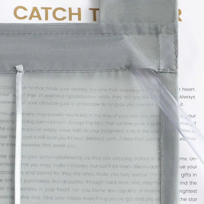 Rollo unifarbe halbtransparent minimalistisch 1 stück