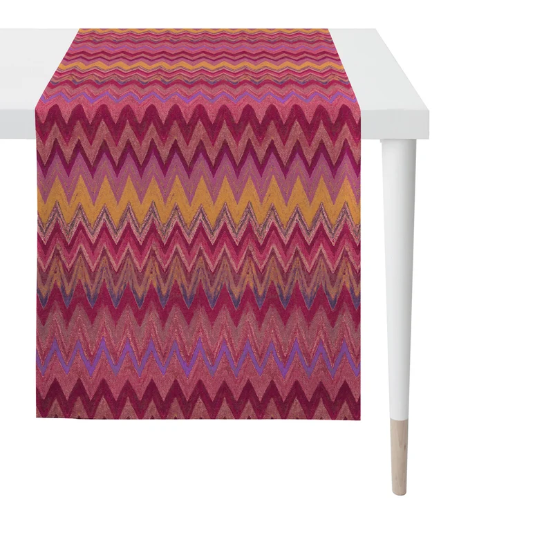 APELT Zigzag Tischläufer Zick-Zack-Look