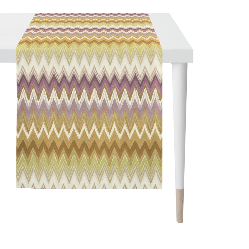 APELT Zigzag Tischläufer Zick-Zack-Look