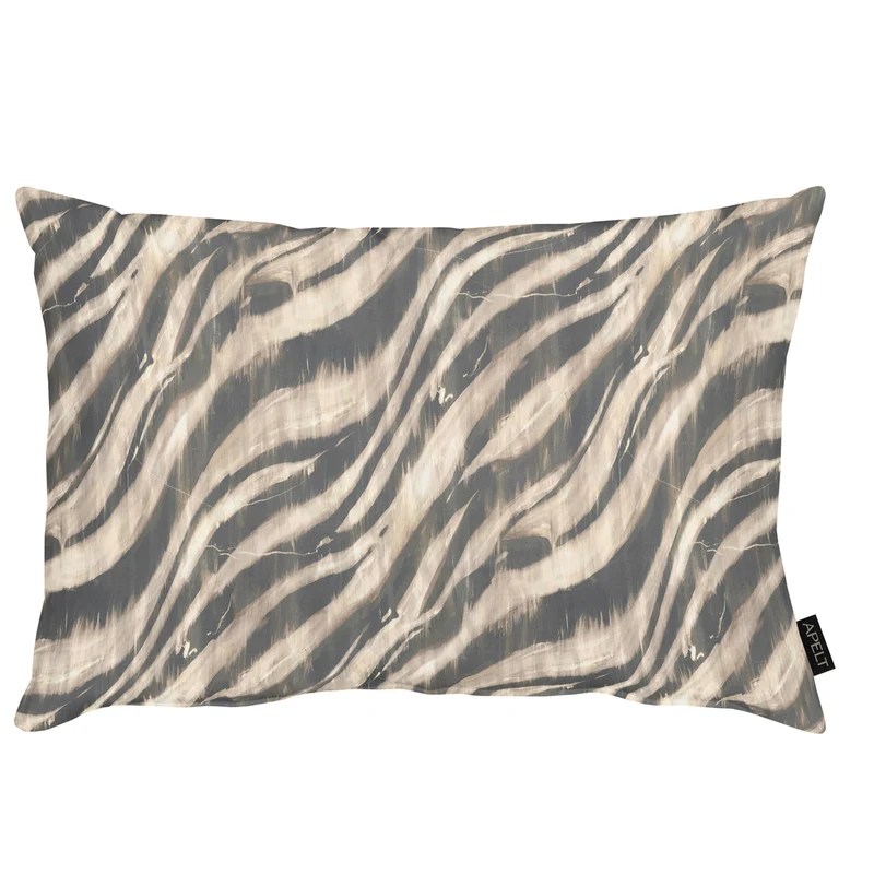 APELT Zazu Kissen grafisches Zebradesign